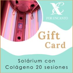 Gift Card Solárium con Colágeno 20 Sesiones
